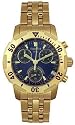 Tissot Men's T-Sport PRS200 18Kt-Gold-Plated Chronograph Watch #T17.5.486.44
