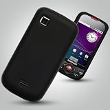 SAMSUNG GALAXY PORTAL i5700 SKIN CASE - BLACK SILICONE SKIN AND SCREEN PROTECTOR BRAND NEW ACCESSORIES FOR MOBILES BY OLIVIASPHONES