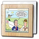 Sponsoring Scouting Always Pays Off - Shotgun Shooting - 6 Inch Tile Napkin Holder