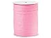 Pack Of 1, Solid Azalea Pink Paper Raffia Ribbon 1/4