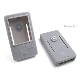 BoxWave Microsoft Zune FlexiSkin - The Soft Low-Profile Case (Aluminum Grey (with clip))
