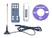 Electronics : USB DVB-T Dongle Stick HDTV TV Tuner Receiver for PC and Laptop with Remote Control
