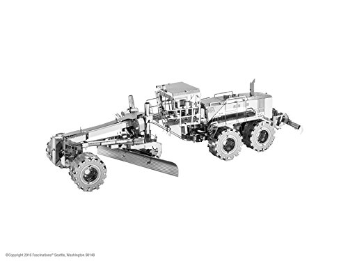 Fascinations Metal Earth CAT Motor Grader 3D Metal Model Kit