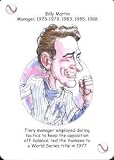Billy Martin - Oddball NEW York Yankees Playing Card