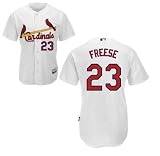 New St. Louis Cardinals Jersey #23 David Freese White Baseball Authentic Jersey Size 52