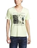 (ウィゴー)WEGO CRプリントVネックSSカットソー A12SS-1220-010 121