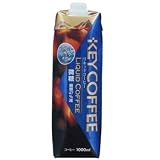 キーコーヒー リキッドコーヒーテトラプリズマ 微糖 1L×6本