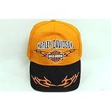 Buy Harley Davidson Premium Licensed Baseball Cap Style Logo Biker Hat Shd430 Tribal Orange by Boom Boom Cycles