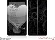Zune 80/120GB Skin Kit - Glass Heart Grunge Gray plus Free Screen Protector by WraptorSkinz