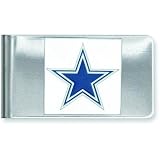 Stainless Steel NFL Dallas Cowboys Money Clip