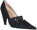 DAVID BRAUN Spangenpumps Wildleder schwarz