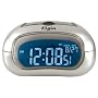 Electric Alarm Clock with Selectable Display Color