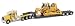 Norscot Peterbilt 389 with Trail King Lowboy Trailer with Cat D8R load 1:50 scale