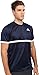 adidas Performance Men's Court Tee, Medium, Collegiate Navy/White