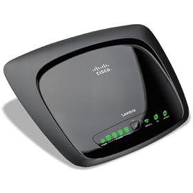 Linksys by Cisco WAG120N Wireless-N Modem Router - 150 mbps  (for ADSL / telephone line connections i.e BT Broadband)