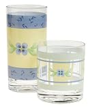 Pfaltzgraff Summer Breeze 8-Piece Tumbler Set, Service for 4