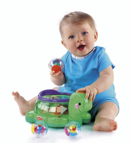 Fisher-Price Roll-A-Rounds Twirlin' Whirlin' Turtle