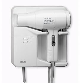 Click here to buy Andis 33295 Hangup Pro Turbo 1600W Wall Mount Hair Dryer by Andis.