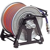 ハタヤ　ガスリール　３０ｍφ５．０　特殊合成ゴム製ツインホース（逆火防止器付） GDX-30Z(ｷﾞｬｸｶﾎﾞｳｼｱﾎﾟﾛｺｯｸﾂｷ)