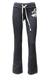 New Womens Ladies Sweat Pants Joggers Yoga Gym Lounge Trousers Grey Black 6 8 10
