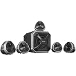 Philips 5.1 Channels 80 Watts RMS Surround Sound Multimedia Speakers