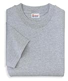 NEW Hanes Heavyweight - 100% Cotton T-Shirt Light Steel-XL