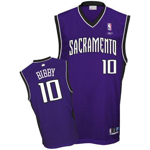 Reebok Sacramento Kings Mike Bibby Replica Road Jersey
