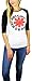 Red Hot Chili Peppers Womens Baseball Raglan Tee
