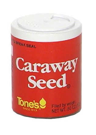 Tone's Caraway Seed, .60-Ounce Containers (Pack of 6) (Pack of 3)