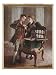 A Drawing Room Scene with an Imposing Open Armchair Art Giclee Poster Print by Freder...