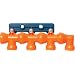 Loc-Line Coolant Hose Component, Acetal Copolymer, 8 Piece Modular Manifold Kit, 1/2" Hose ID