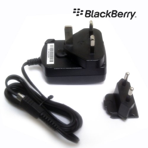 GENUINE BLACKBERRY MAINS CHARGER, AC Adapter, UK, EUROPE - 8520 Curve, 8900 Curve, Bold 9700, Bold 9780, Bold 9900, Curve 3G 9300, Curve 9360, Curve 9380, Pearl 3G, Storm, Storm2, Torch 9800, Torch 9810, Torch 9860, 8220 Pearl, Playbook
