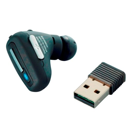 バッファローコクヨサプライ BUFFALO ヘッドセット Bluetooth 2.1対応 超コンパクト USBレシーバ付 黒 BSHSBE04DBK