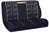Bench Seat Cover - Car Truck SUV - MOMO Italy Style #9 Black/Yellow