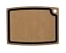 Epicurean Cutting Surfaces 18-by-13-Inch Gourmet Cutting Board with Juice Groove, Natural with Slate-Colored Core