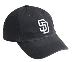 San Diego Padres Franchise Fitted Baseball Cap (Navy)