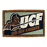 Central Florida Knights Bleached Welcome Mat (Doormat) 18X30 Welcome Mat Bleached-Central Florida - NCAA College Athletics Fan Shop Sports Team Merchandise