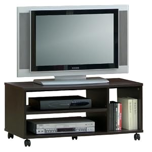 4D Concepts Tv Entertainment Cart, Espresso by 4D Concepts