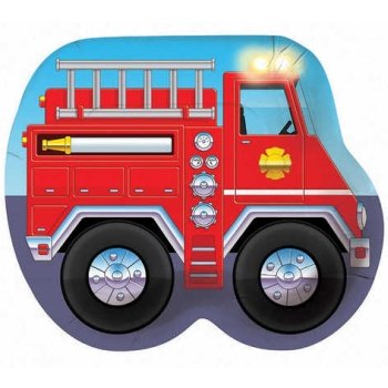Fire Truck Lunch Plates 8ct