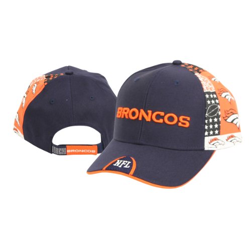 Denver Broncos Adjustable Baseball Hat - Fashion Inset