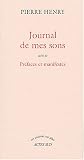 Revue Actes Sud  / Journal de mes sons