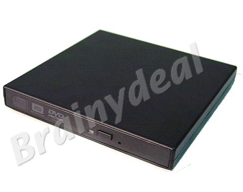 USB 2.0 External Slim CD/DVD Drive Enclosure case For Laptop Notebook CD-RW DVD(Only enclosure!!)