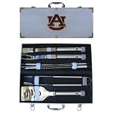 Auburn Tigers 8 Piece Barbeque Tool Set w  Case
