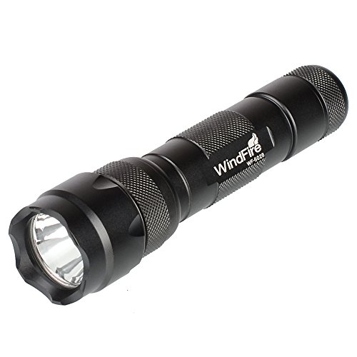 WindFireÂ® New Wf-502b CREE LED Lighting Lamp Flashlight Cree Xm-l T6 LED 1000 Lumens 1 Mode Flashlight Torch plus 2x WindFire 4000mAh 18650 Rechargeable Batteries and Smart AC Charger Kit for Camping, Hiking, Hunting, Riding & Indoor Activities.