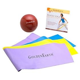 Pilates Yoga Ball and Band Kit