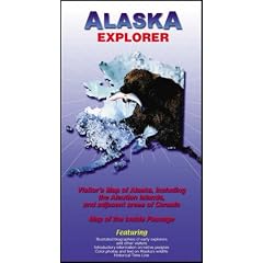 Alaska Explorer: Visitors Map of Alaska, Including the Aleutian Islands and Adjacent Areas of Canada (Ocean Explorer Maps)