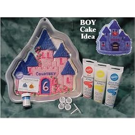 Castle - Enchanted Boys or Knight Supreme Cake Decorating Kit (10 pcs)