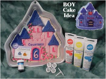 Castle Cakes - Princess or Knight Supreme Cake Decorating Kit (10 pcs) by Wilton