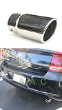 Stainless steel exhaust tip w/ mirror polish finish - Dodge Charger 05-07 Not RT/SXT