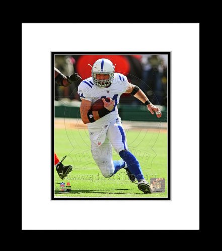 Indianapolis Colts Dallas Clark 2011 Running Action Framed Picture 8x10